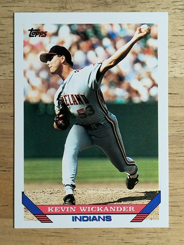 1993 Topps #358 Kevin Wickander