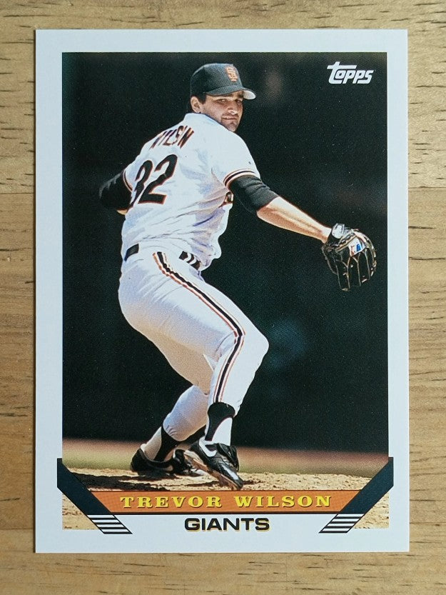 1993 Topps #364 Trevor Wilson