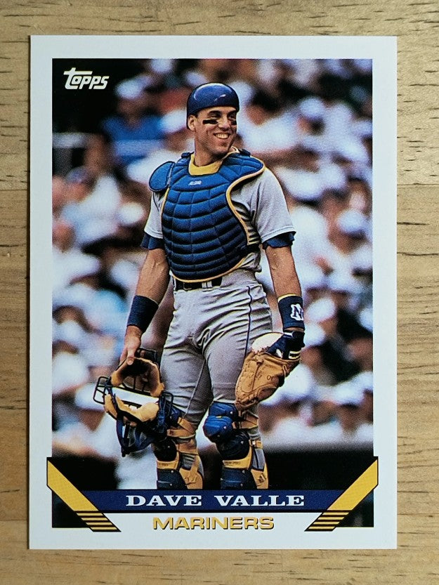 1993 Topps #370 Dave Valle