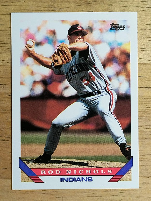 1993 Topps #372 Rod Nichols