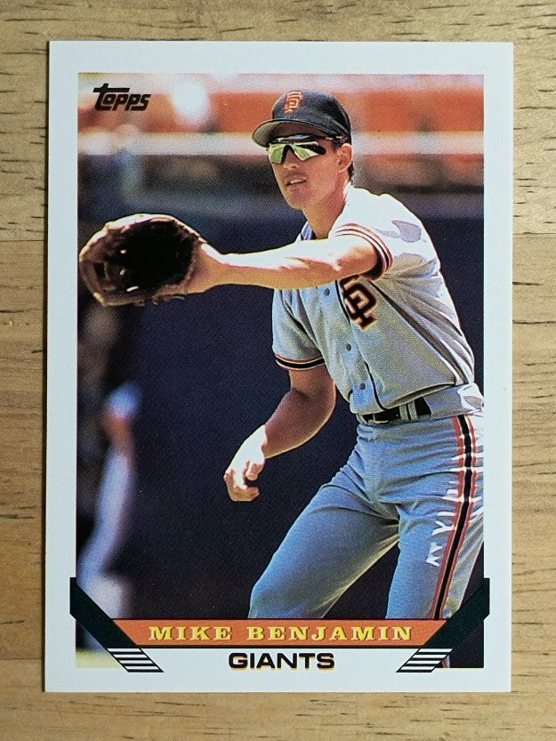 1993 Topps #384 Mike Benjamin
