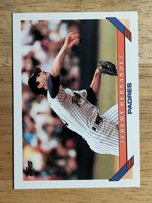 1993 Topps #388 Jeremy Hernandez