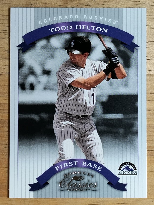 2002 Donruss Classics #12 Todd Helton
