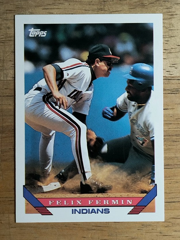 1993 Topps #462 Felix Fermin
