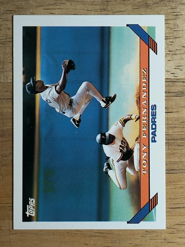 1993 Topps #465 Tony Fernandez