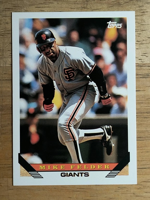 1993 Topps #466 Mike Felder