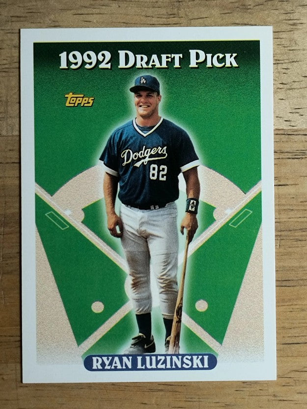 1993 Topps #481 Ryan Luzinski RC