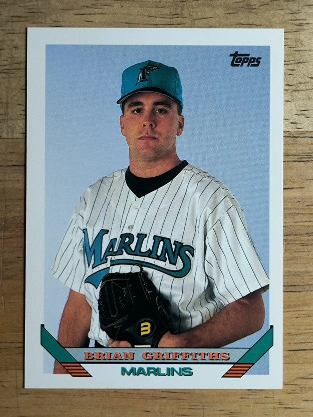 1993 Topps #483 Brian Griffiths RC