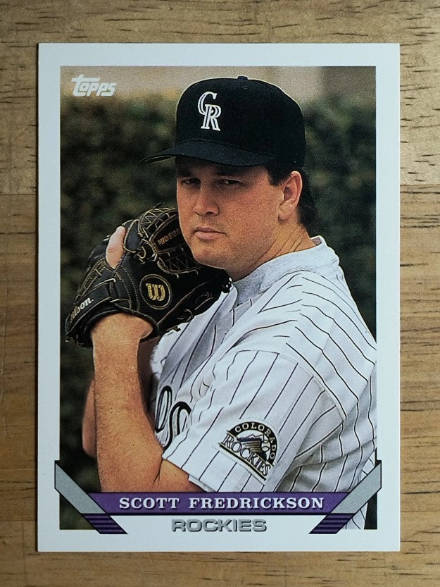 1993 Topps #489 Scott Fredrickson RC