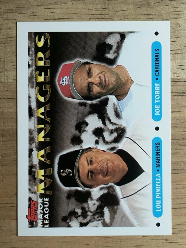 1993 Topps #512 Lou Piniella MG/Joe Torre MG