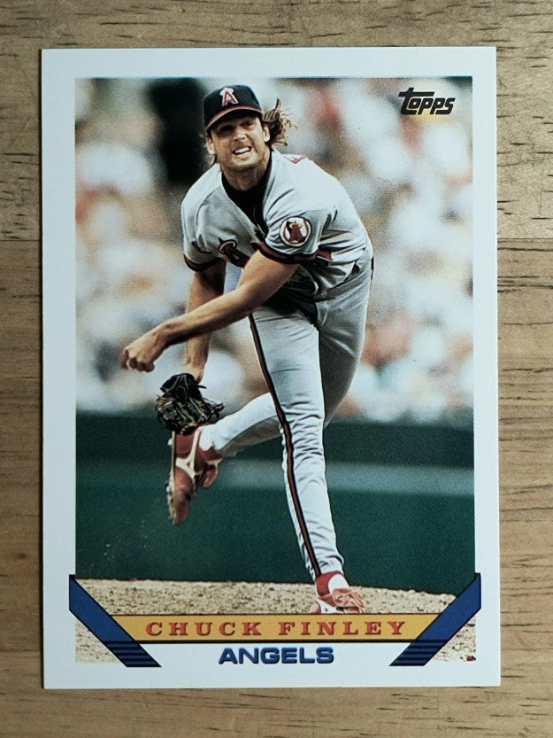 1993 Topps #605 Chuck Finley