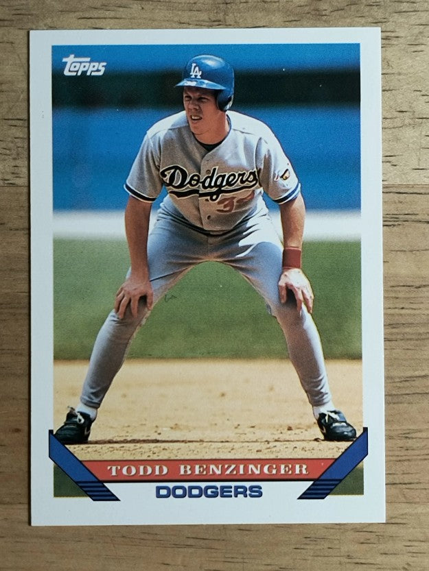 1993 Topps #620 Todd Benzinger