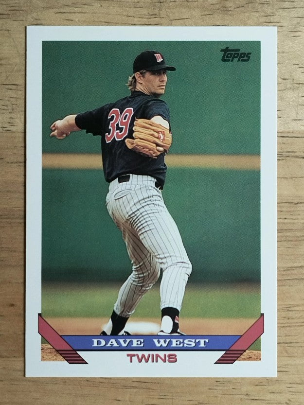 1993 Topps #652 Dave West