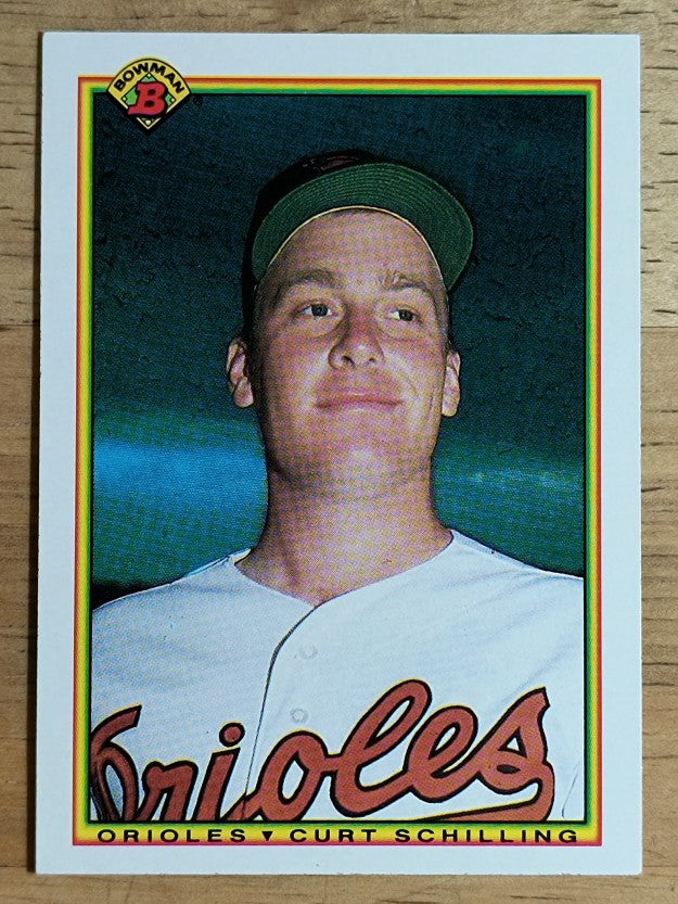 1990 Bowman #246 Curt Schilling