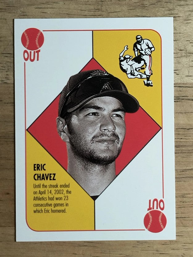 2003 Topps Blue Backs #BB38 Eric Chavez