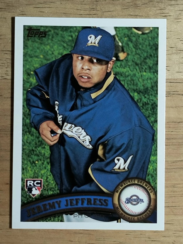 2011 Topps #143 Jeremy Jeffress RC