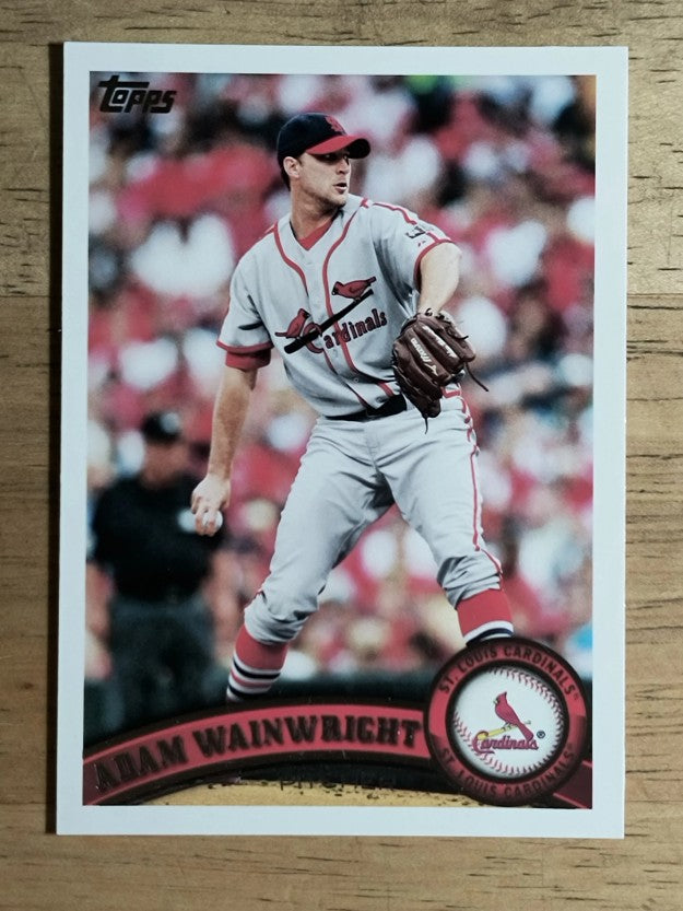 2011 Topps #645A Adam Wainwright