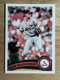 2011 Topps #645A Adam Wainwright