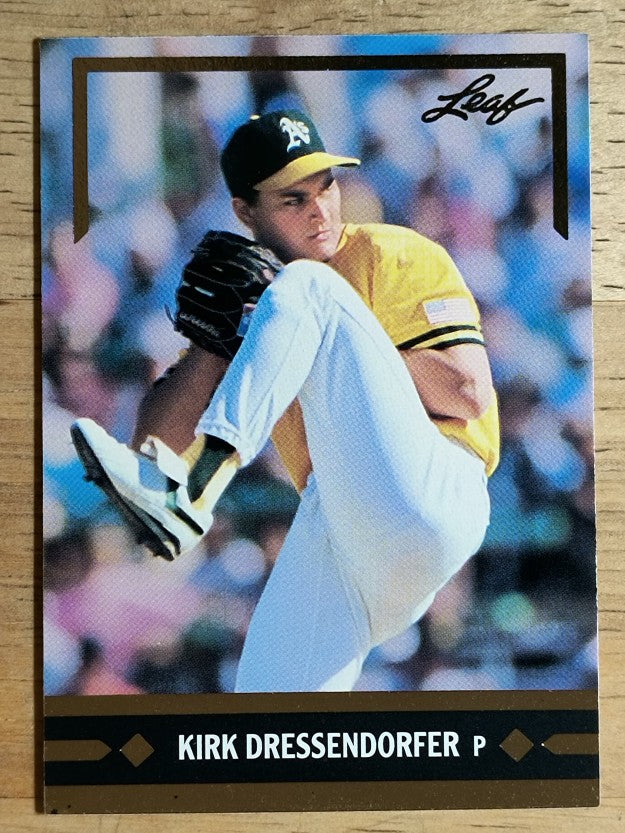 1991 Leaf Gold Rookies #BC13 Kirk Dressendorfer