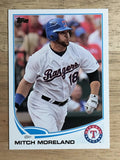 2013 Topps #18 Mitch Moreland