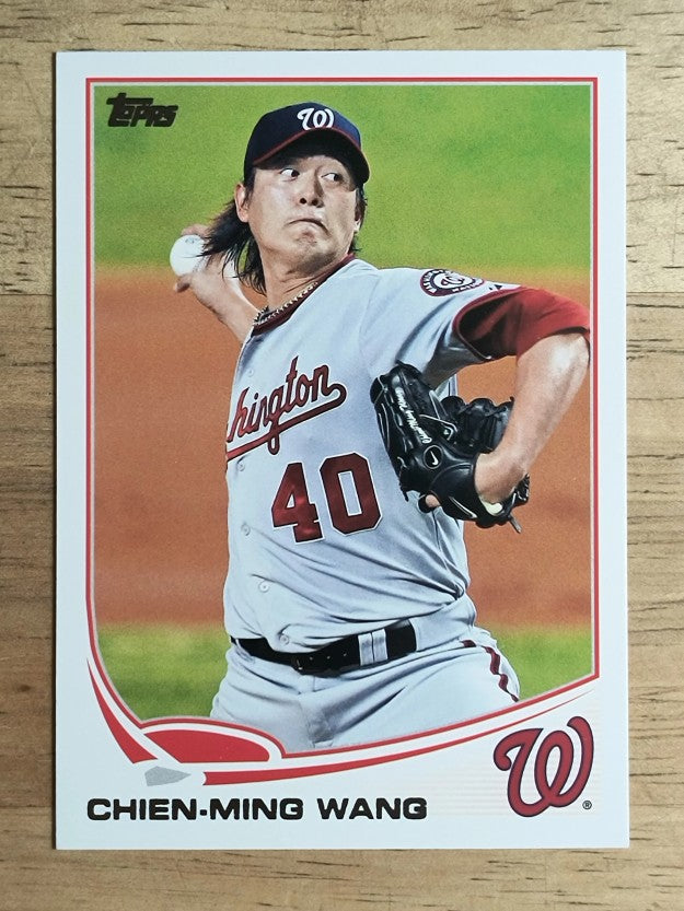 2013 Topps #40 Chien-Ming Wang