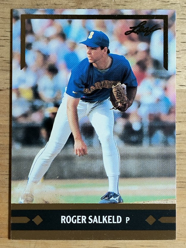 1991 Leaf Gold Rookies #BC19 Roger Salkeld