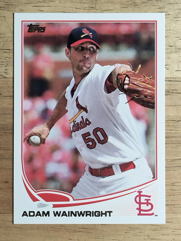 2013 Topps #50 Adam Wainwright