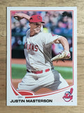 2013 Topps #63 Justin Masterson