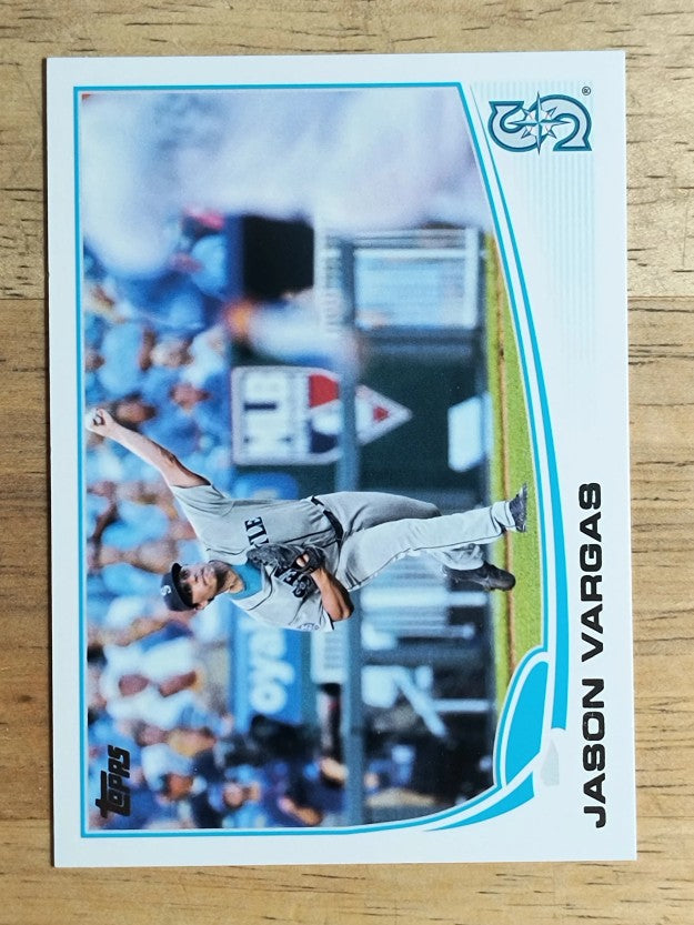 2013 Topps #82 Jason Vargas