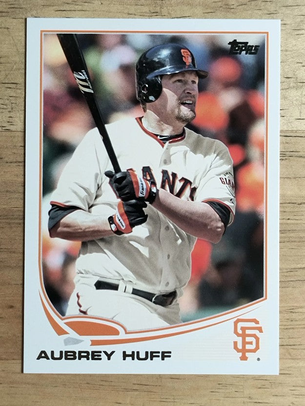 2013 Topps #117 Aubrey Huff