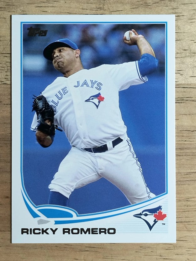 2013 Topps #124 Ricky Romero