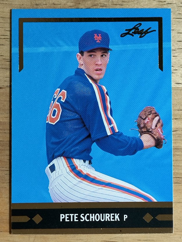 1991 Leaf Gold Rookies #BC15 Pete Schourek