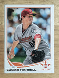 2013 Topps #164 Lucas Harrell