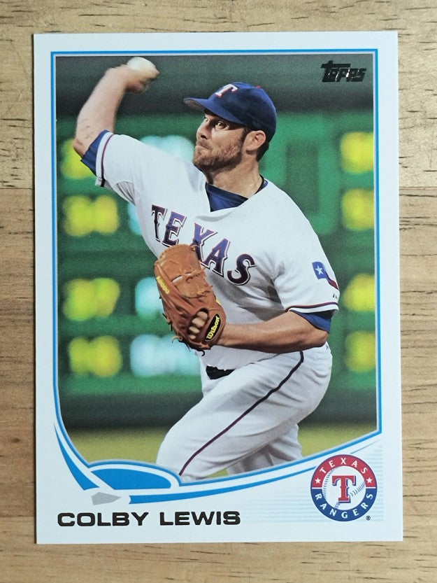 2013 Topps #248 Colby Lewis