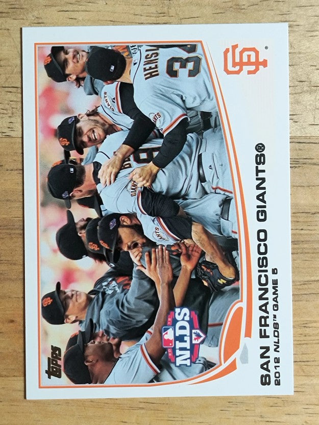 2013 Topps #260 San Francisco Giants