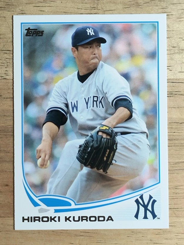 2013 Topps #318 Hiroki Kuroda