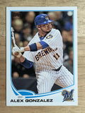 2013 Topps #322 Alex Gonzalez