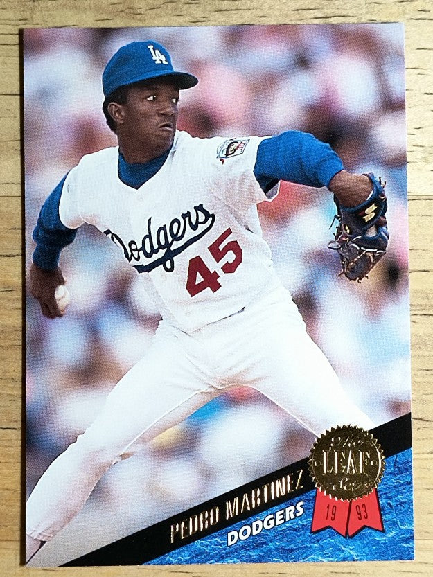 1993 Leaf #163 Pedro Martinez
