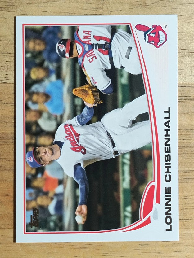2013 Topps #341 Lonnie Chisenhall