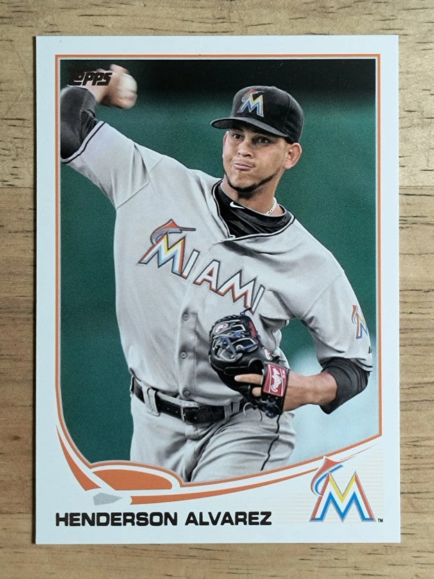 2013 Topps #358 Henderson Alvarez
