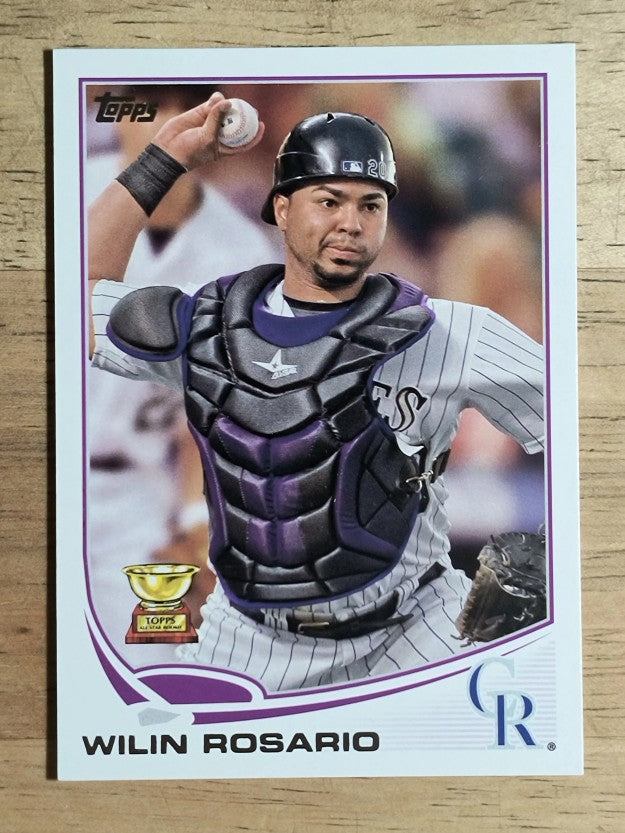 2013 Topps #375 Wilin Rosario