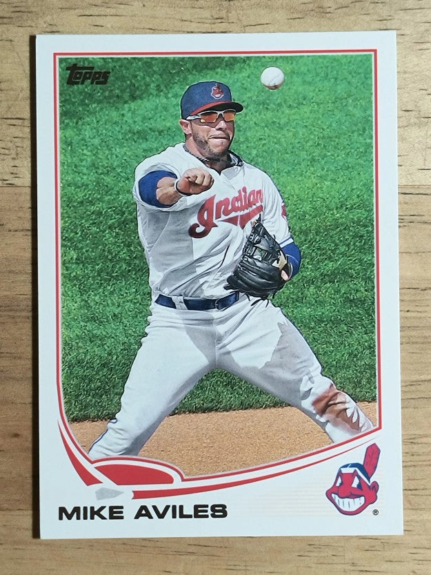 2013 Topps #397 Mike Aviles