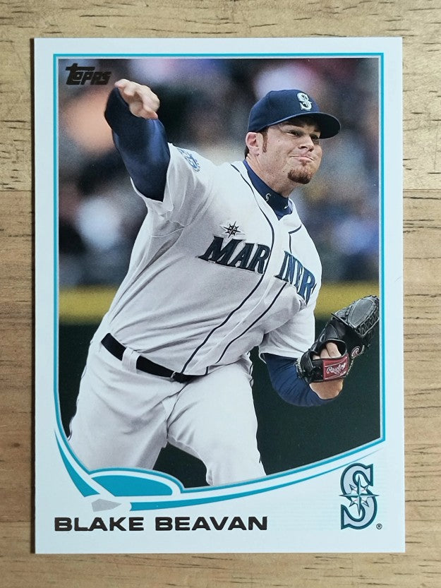 2013 Topps #431 Blake Beavan