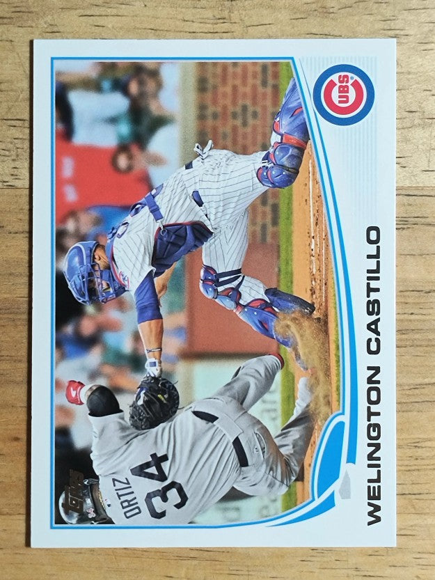 2013 Topps #551 Wellington Castillo