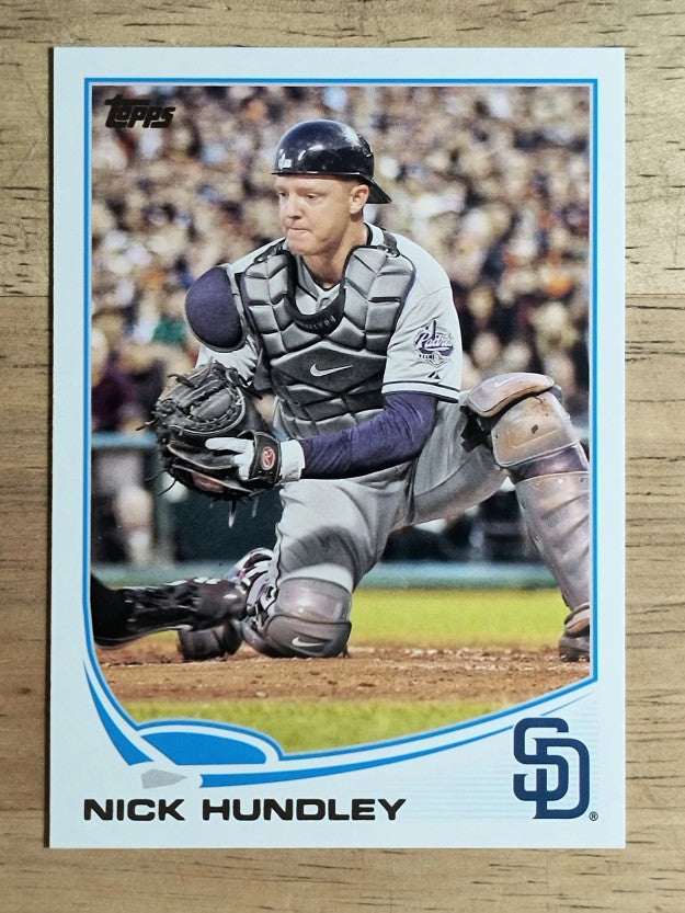 2013 Topps #556 Nick Hundley