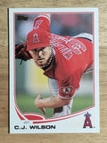 2013 Topps #566 C.J. Wilson