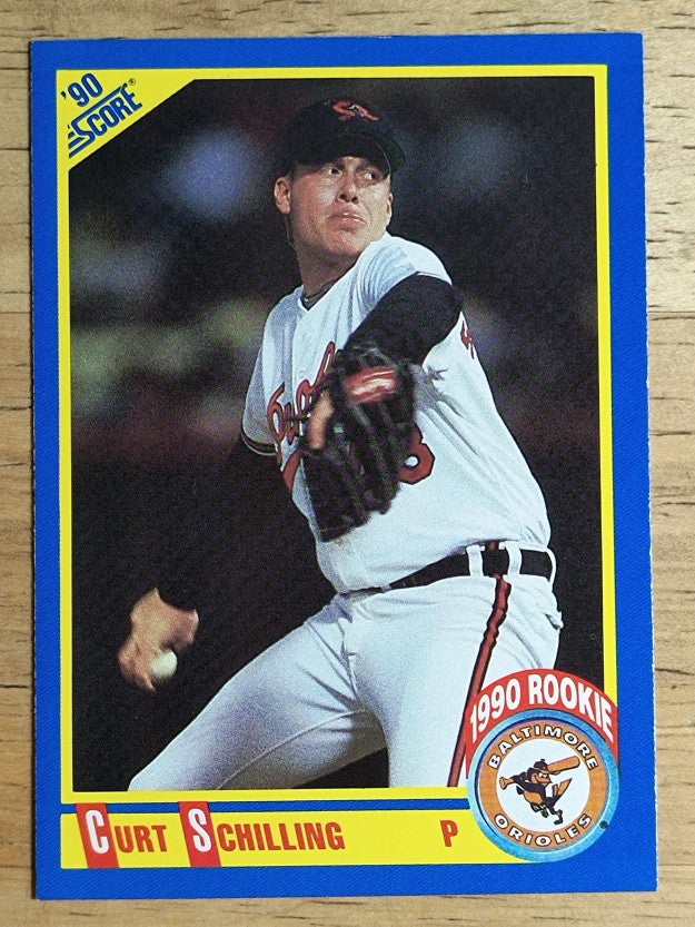 1990 Score #581 Curt Schilling