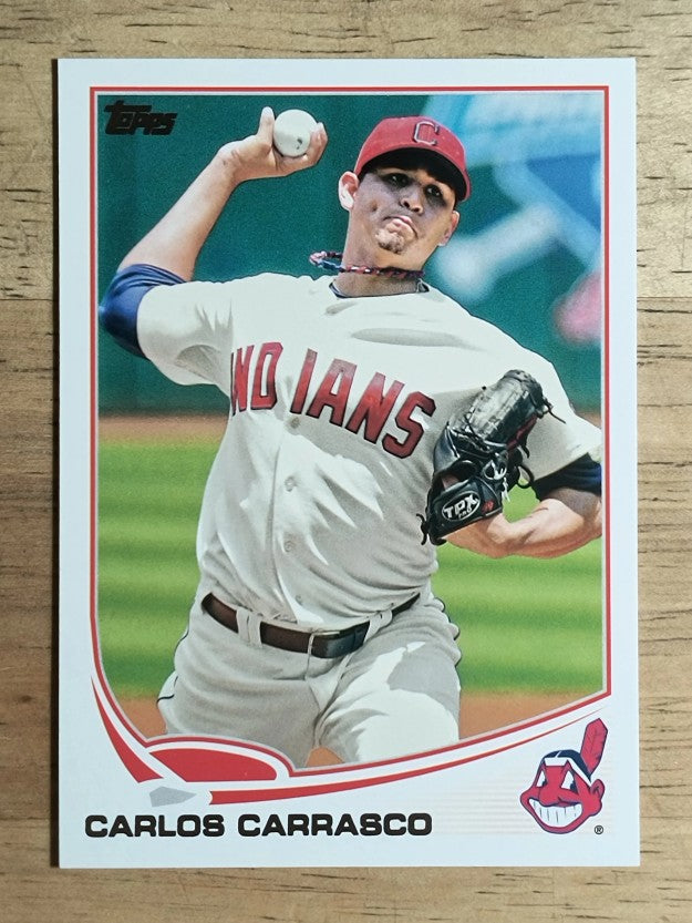 2013 Topps #599 Carlos Carrasco
