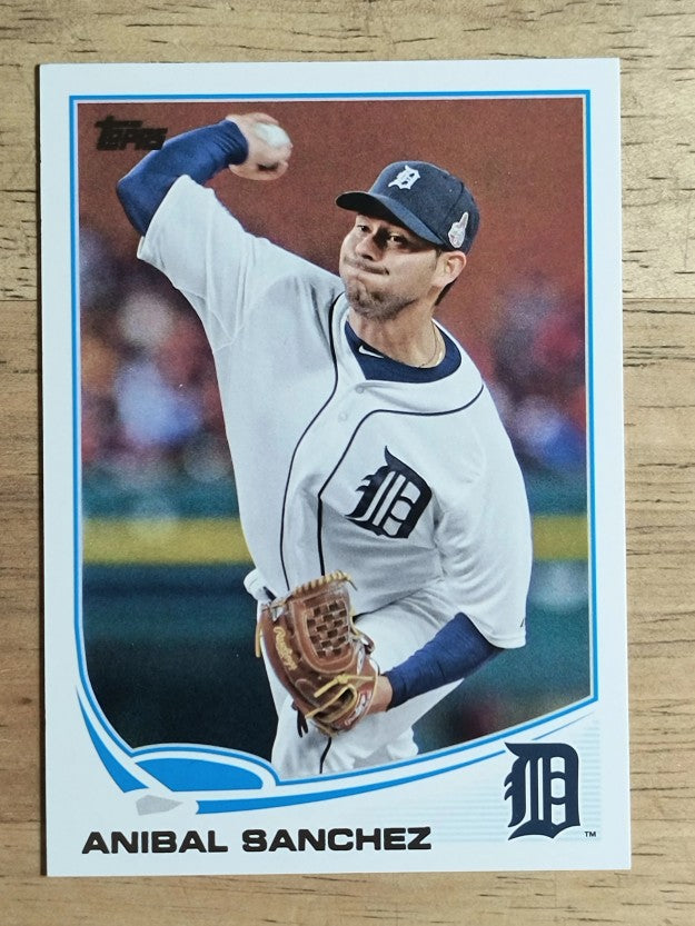 2013 Topps #602 Anibal Sanchez