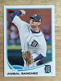2013 Topps #602 Anibal Sanchez